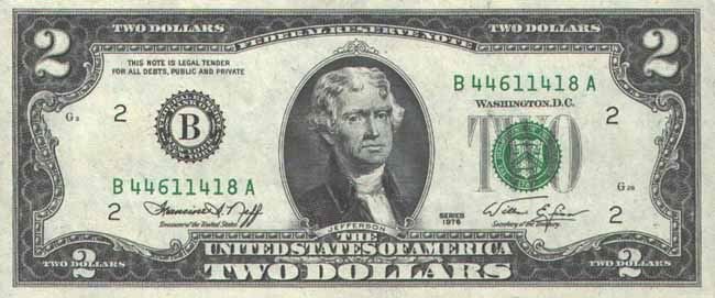 Two dollars