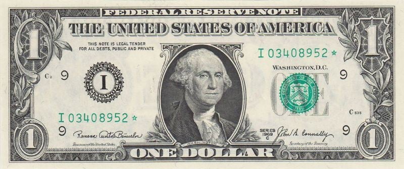 One dollar